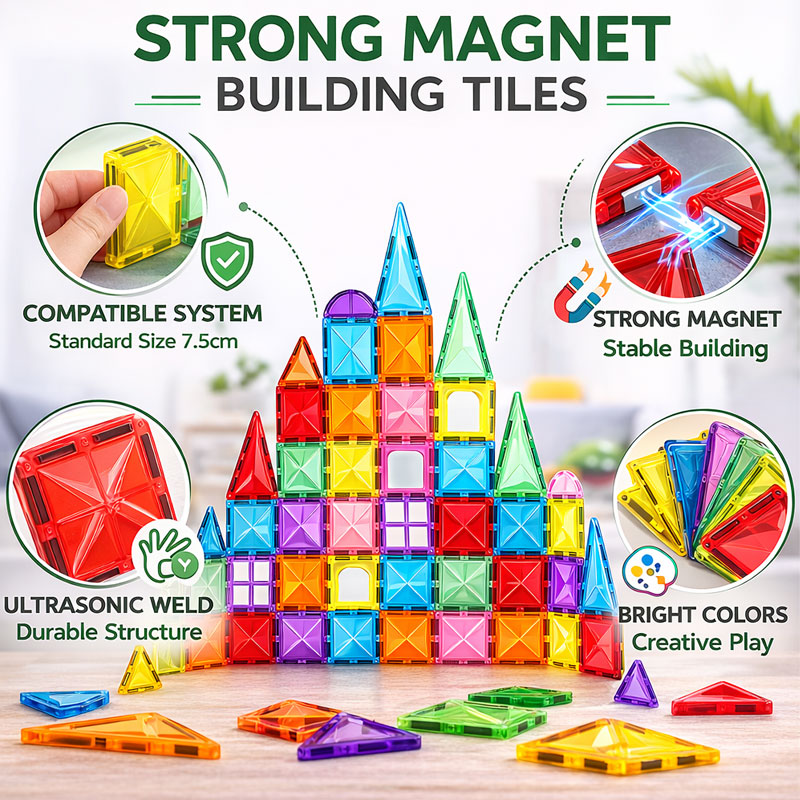 Magnetic Building Tiles