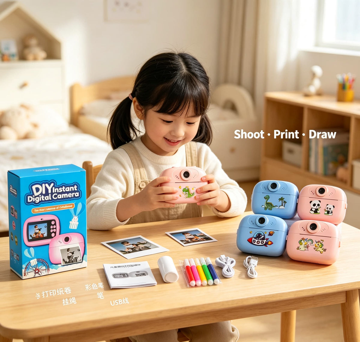 Kid’s Instant Print Camera