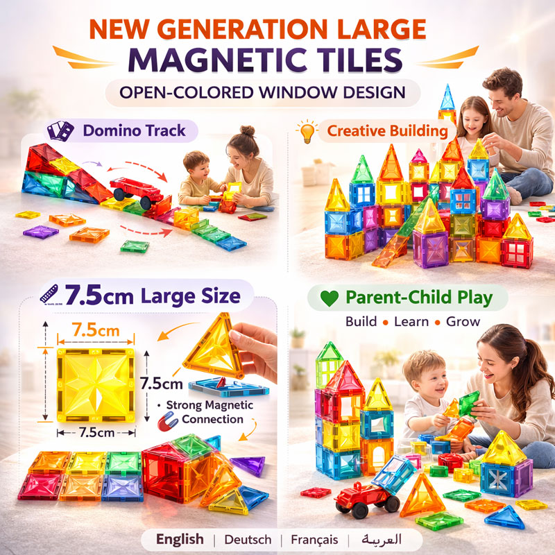 Magnetic Building Tiles