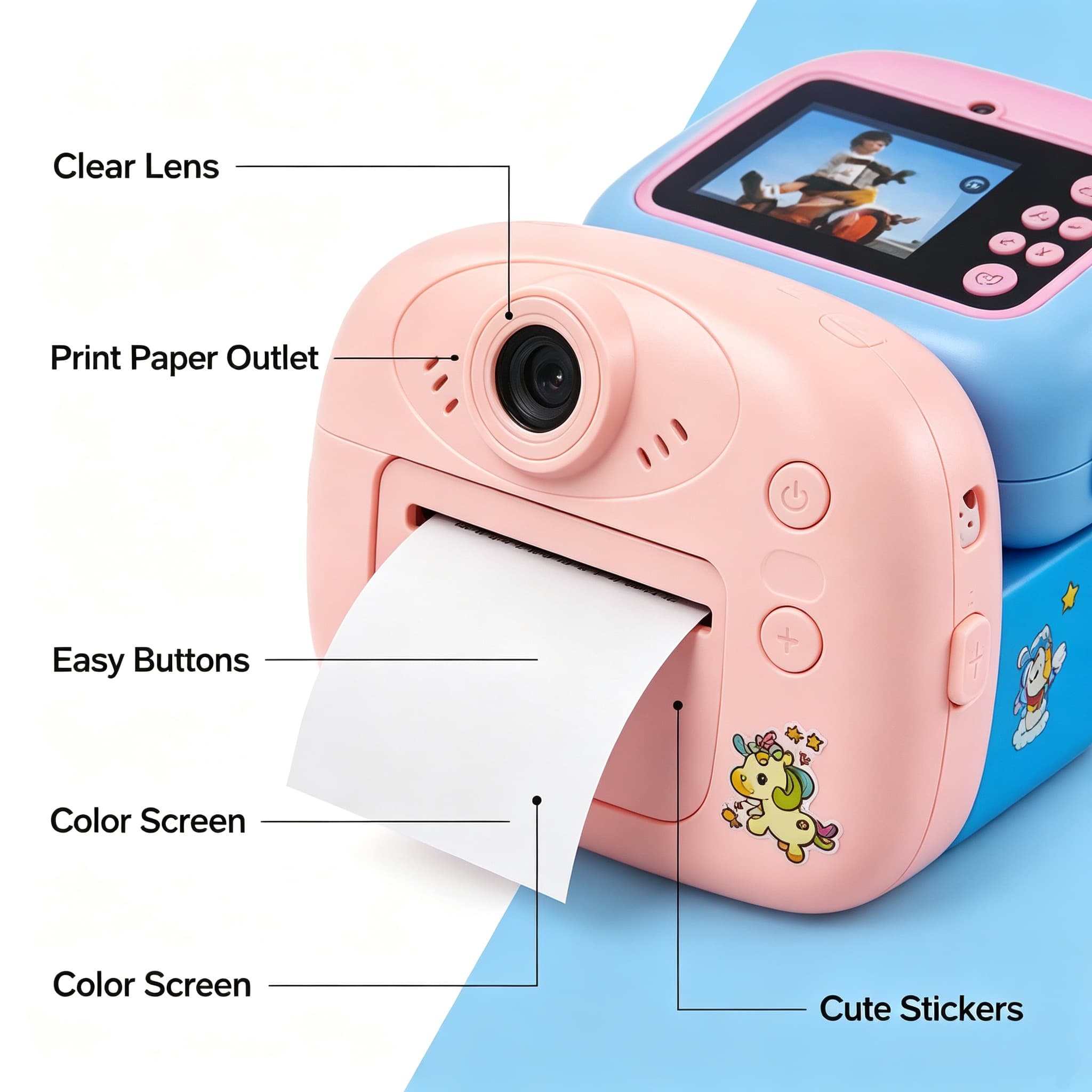 Kid’s Instant Print Camera