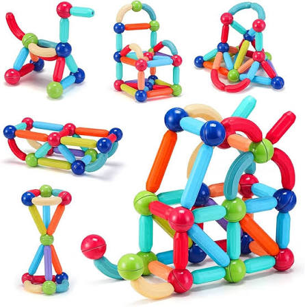 Magnetic Sticks & Balls Building Set